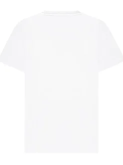 T-shirt with Front Graphic Print and Crew Neck