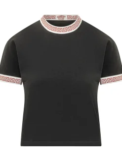 T-shirt with Greca Motif