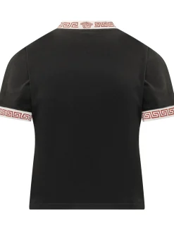 T-shirt with Greca Motif