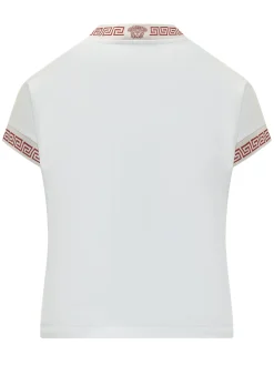 T-shirt with Greca Motif