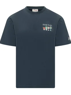 T-shirt with Lettering Print