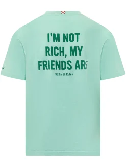 T-shirt with Lettering Print