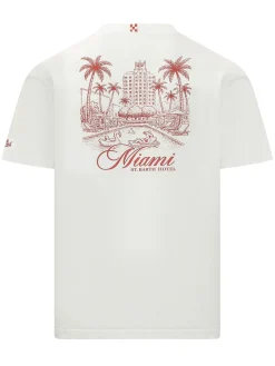 T-shirt with Lettering Print