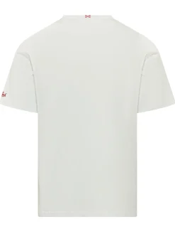 T-shirt with Lettering Print
