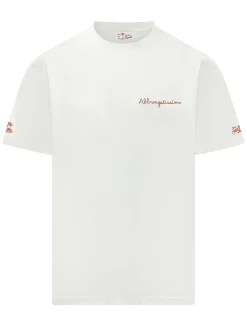 T-shirt with Lettering Print