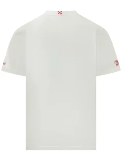 T-shirt with Lettering Print