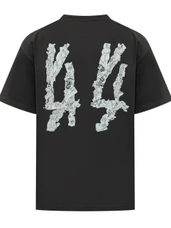T-Shirt with Lettering Print