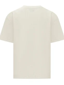 T-shirt with Micro Logo and Crew Neck