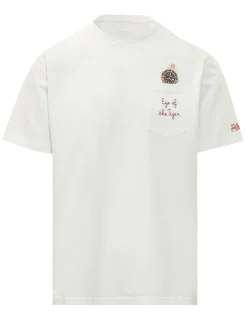 T-shirt with Pocket and Print