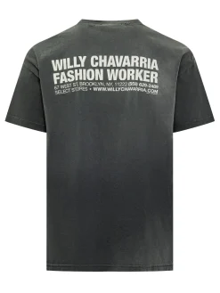 T-shirt with Pocket and Print