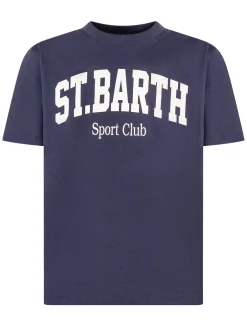 T-shirt with Printed Logo