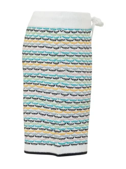 Tuck Stitch Shorts with Drawstring