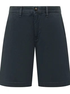 Twill Chino Shorts with Pockets