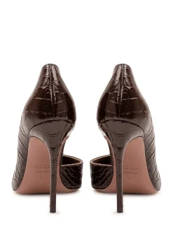 Vera 105 Croc Effect Pumps