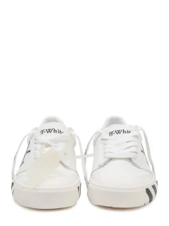 Vulcanized Sneakers with Laces and Print