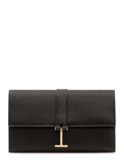 Wallet with Flap and Strap