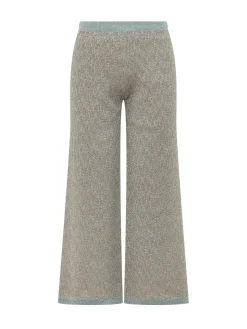 Wide Leg Cropped Trousers