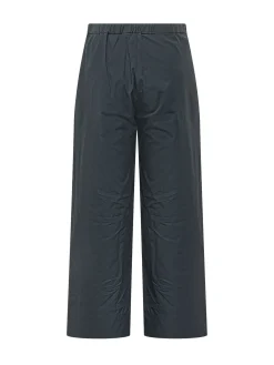 Wide-Leg Drawstring Trousers