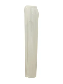 Wide Leg Trousers with Elastic Waist