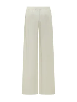 Wide Leg Trousers with Elastic Waist