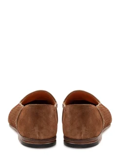 Woven Leather Loafers