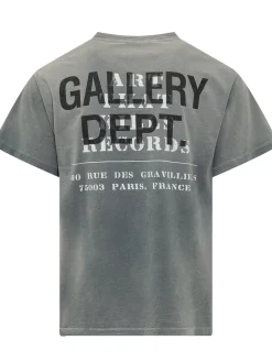 40-Year T-shirt with Chest Graphic Print