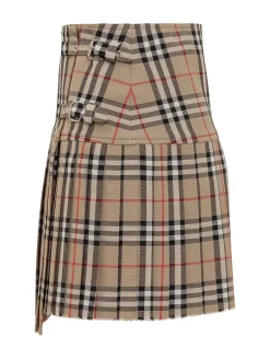 Zoe Check Mini Skirt
